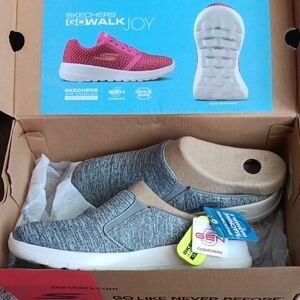 Skechers Kids' Gray Slip-On Sneakers